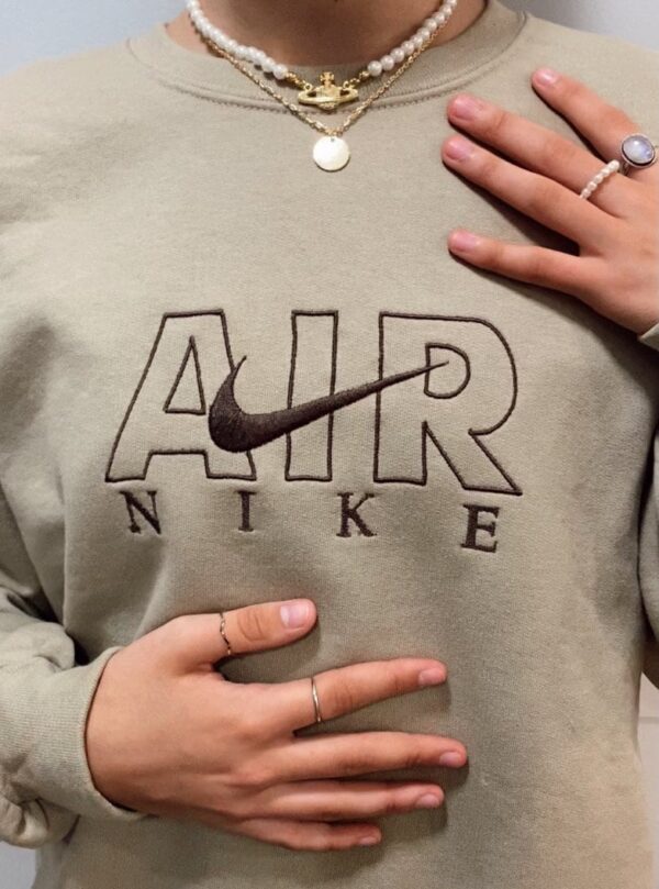 Embroidered Nike Air Sweatshirt Hoodie