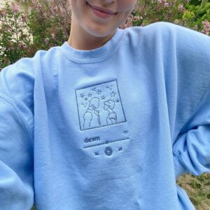 Embroidered Sweatshirt Dawn Pride And Prejudice Inspired Music Playlist