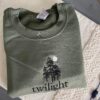 Embroidered Twilight Hoodie Sweatshirt