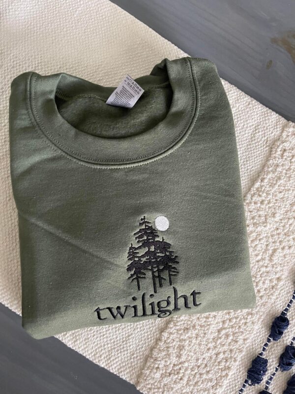 Embroidered Twilight Hoodie Sweatshirt