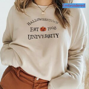 Est 1998 Embroidered Halloweentown University Sweatshirt