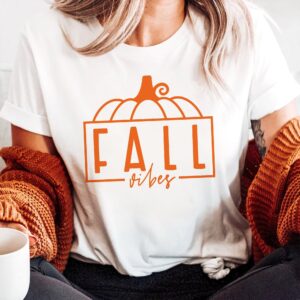 Fall Vibes Shirt – Pumpkin