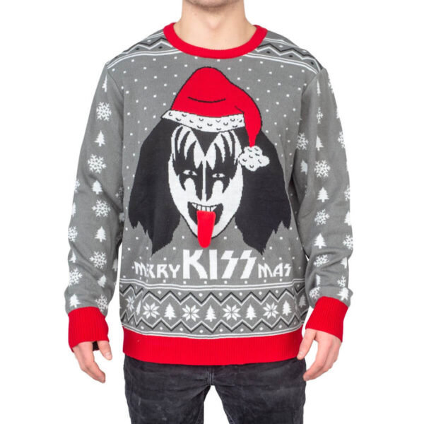 Flappy Merry Kissmas Ugly Christmas Sweater