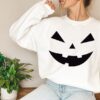 No Flesh Brain But Still In Pain Skeleton Halloween Sweatshirt