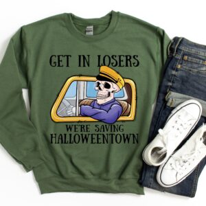 Get In Losers We’re Saving Halloween Movie Hoodie Sweatshirt