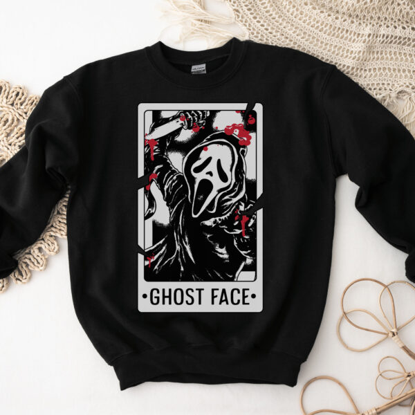 Ghost Face Sweatshirt Scary Hoodie