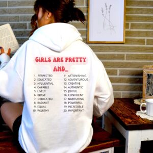 Girl Are Pretty Mental Health Hoodie