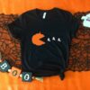 Halloween Cat Shirt Pumpkin