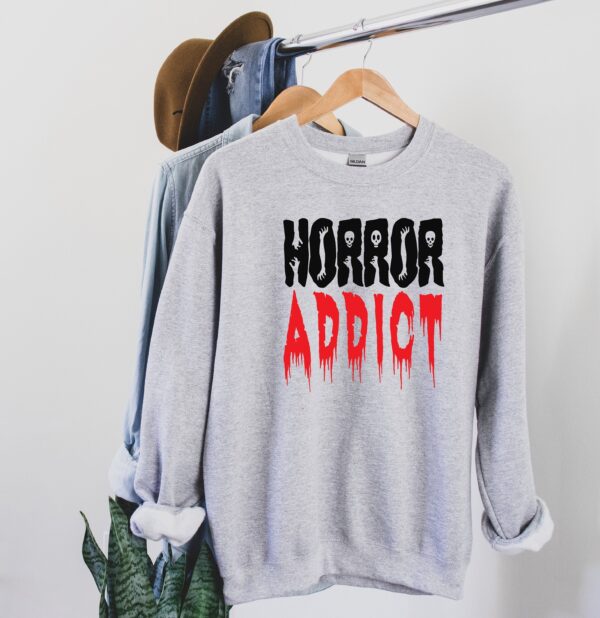 Horror Addict Movie Sweatshirt