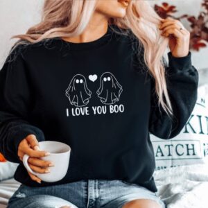 I Love You Boo Halloween Sweatshirt