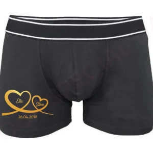 Anniversary Gift Personalized Boxers