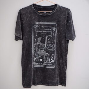 Queen of Swords Tarot Card Shirt