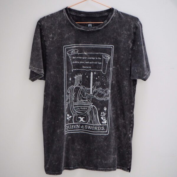 Queen Of Swords Tarot Card Shirt