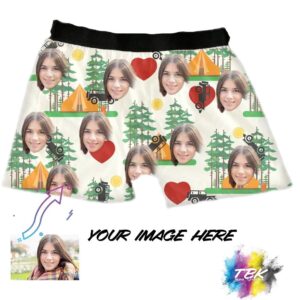 Cute Personalized Photo Boxers