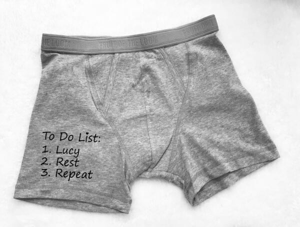 To Do List Personalized Boxers For Men