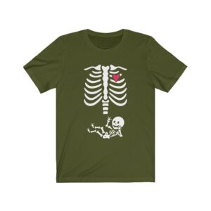 Pregnant Skeleton Maternity Shirt