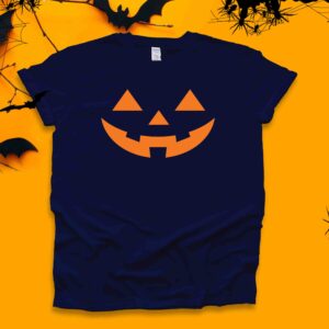 Halloween Pumpkin Face Shirt Halloween Shirt