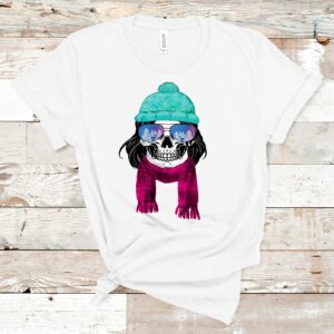 Sunglasses Skull Shirt Halloween Shirt