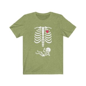 Pregnant Skeleton Maternity Shirt