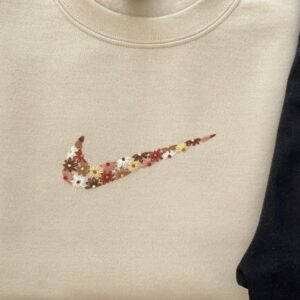 Floral Nike Embroidered Sweatshirt