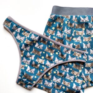 Cat Face Matching Matching Boxers