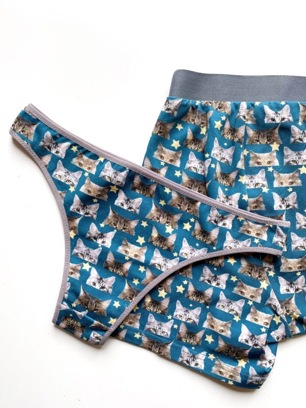 Cat Face Matching Boxers