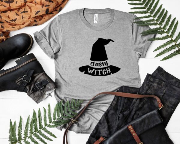 Classy Witch T-Shirt Halloween Shirt