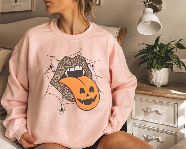 Lips Halloween Sweatshirt