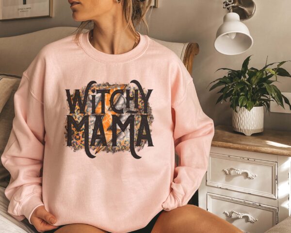 Witchy Mama Halloween Sweatshirt