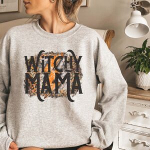 Witchy Mama Halloween Sweatshirt