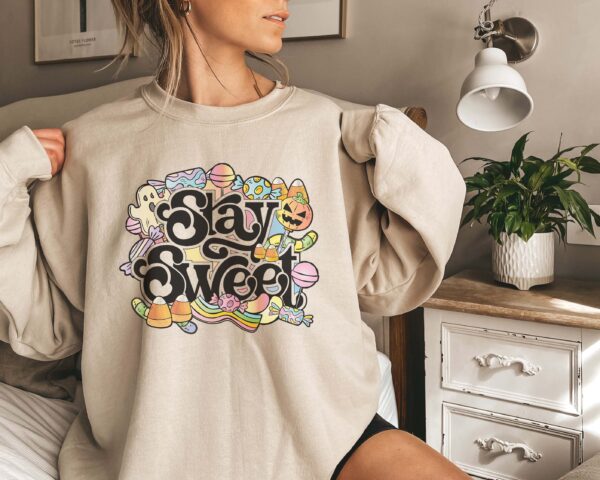 Stay Sweet Halloween Sweatshirt