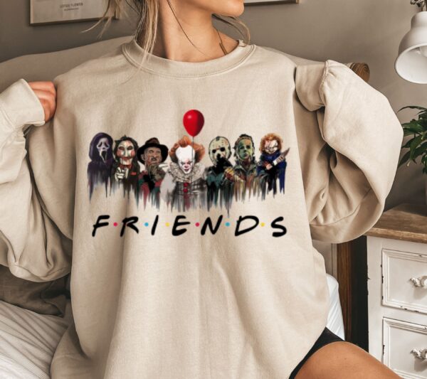 Horror Friends Movie Sweatshirt