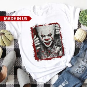 Pennywise IT Halloween Movie Characters Shirt