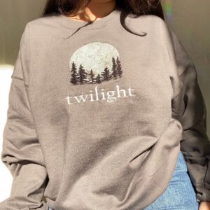 Embroidered Twilight Hoodie Sweatshirt