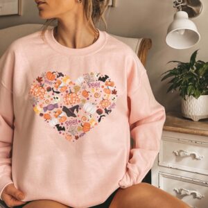 Heart Halloween Sweatshirt