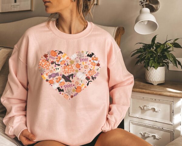 Heart Halloween Sweatshirt