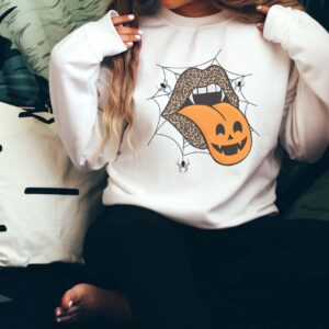 Lips Halloween Sweatshirt