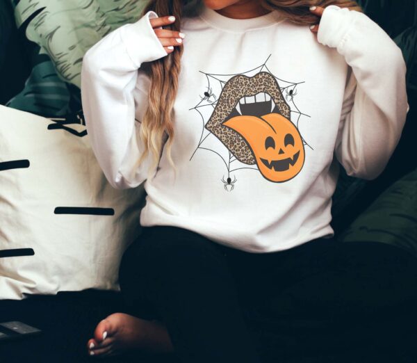 Lips Halloween Sweatshirt