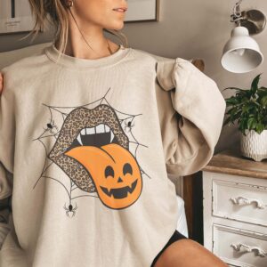 Lips Halloween Sweatshirt