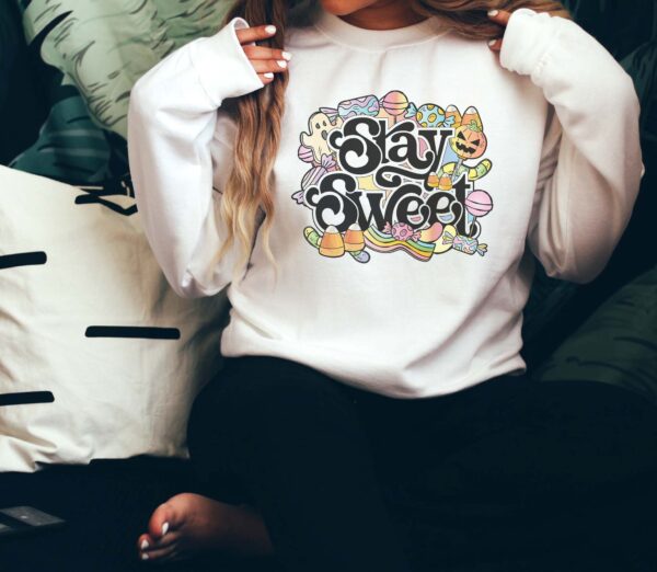 Stay Sweet Halloween Sweatshirt