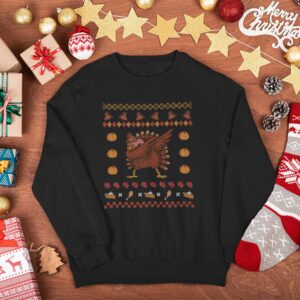 Thanksgiving Sweater Funny Dabbing Turkey