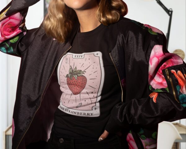 Strawberry Tarot Card Shirt