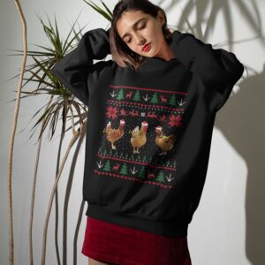 Thanksgiving Sweater Chicken Ugly Christmas