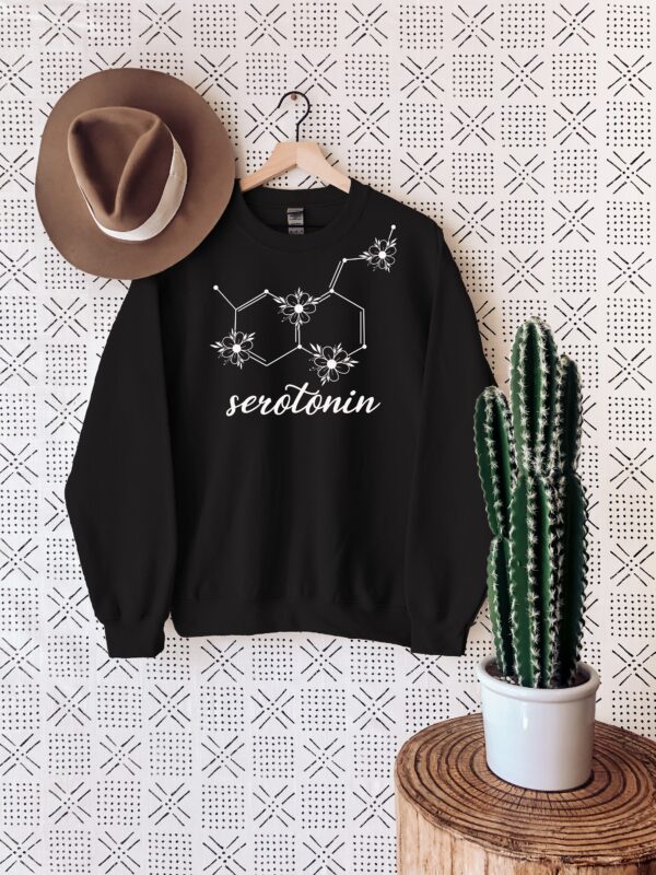 Serotonin Mental Health Sweatshirt