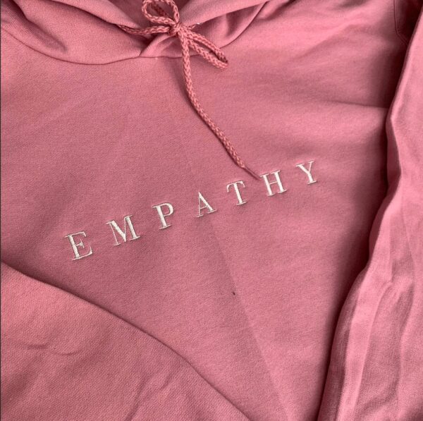 Empathy Embroidered Mental Health Sweatshirt Hoodie