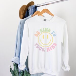 Happy Face Mental Health Sweatshirt