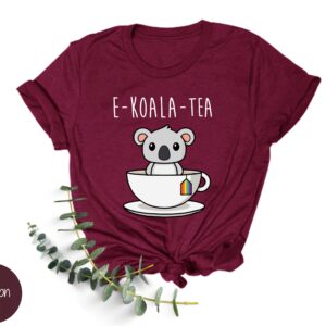 Cute E-Koala-Tea Mental Health Sweatshirt