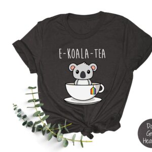 Cute E-Koala-Tea Mental Health Sweatshirt