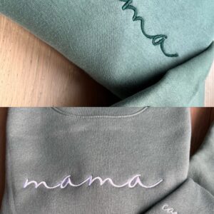 Embroidered Mama Sweatshirt