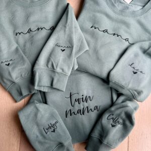 Embroidered Mama Sweatshirt